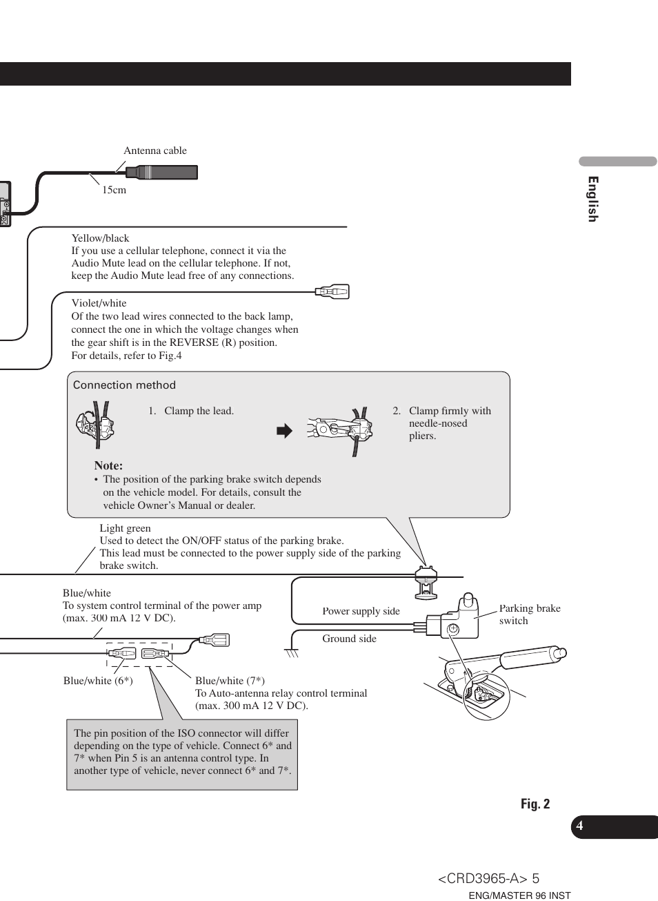 Pioneer AVH-P5700DVD User Manual | Page 5 / 86