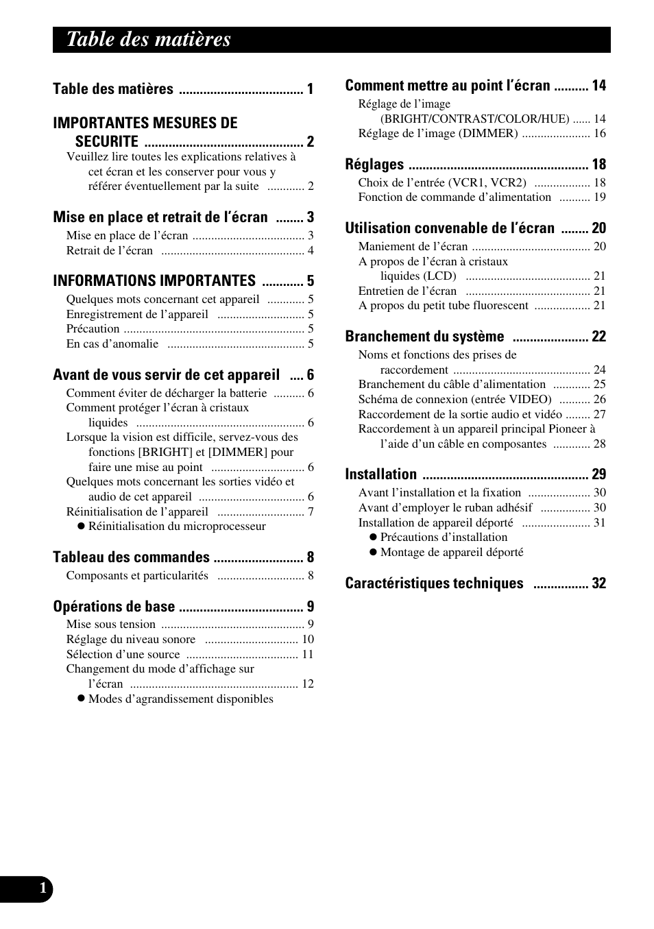 Pioneer AVD-W1100V User Manual | Page 98 / 226