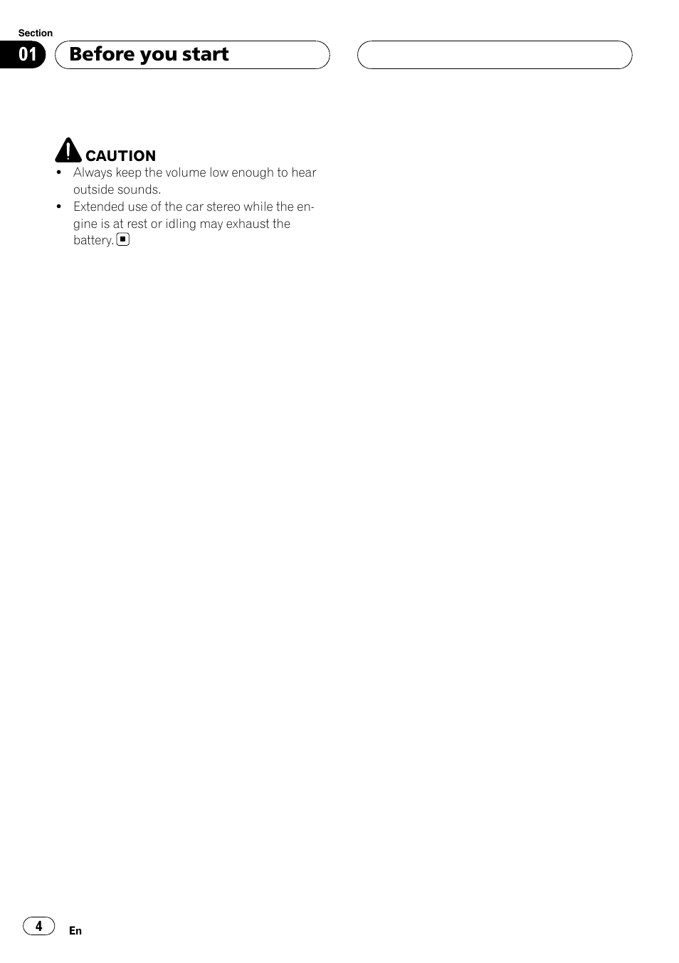 Before you start | Pioneer GM-D9500F User Manual | Page 4 / 104