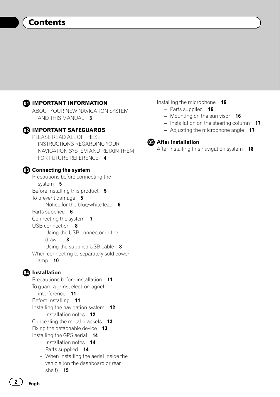 Pioneer AVIC-F3210BT User Manual | Page 2 / 120