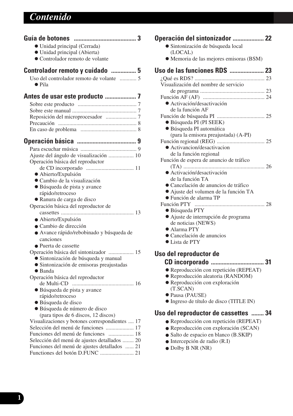 Pioneer FH-P6600R User Manual | Page 126 / 188