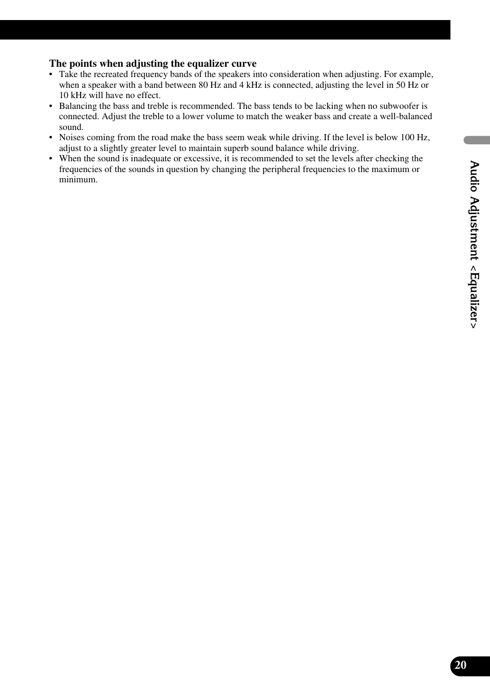 Pioneer DEQ-P90 User Manual | Page 21 / 58