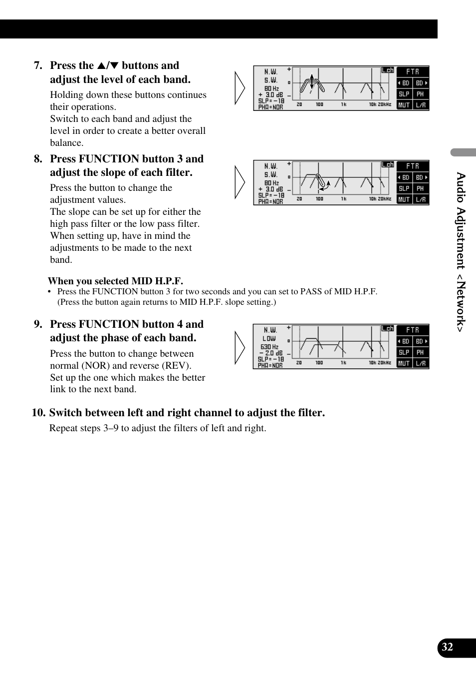 Pioneer DEQ-P90 User Manual | Page 33 / 58