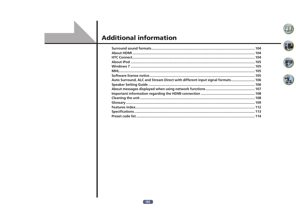 Pioneer SC-1223-S User Manual | Page 103 / 119