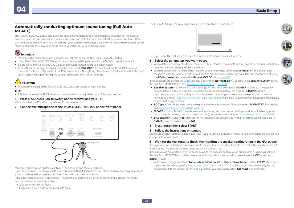 04 basic setup | Pioneer SC-1223-S User Manual | Page 37 / 119
