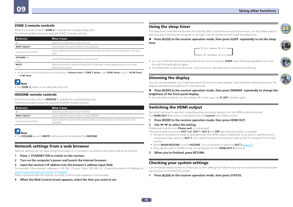 Pioneer SC-1223-S User Manual | Page 70 / 119