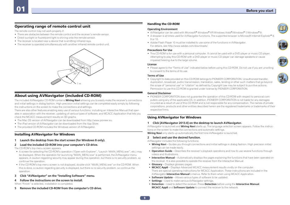 Pioneer SC-1223-S User Manual | Page 9 / 119