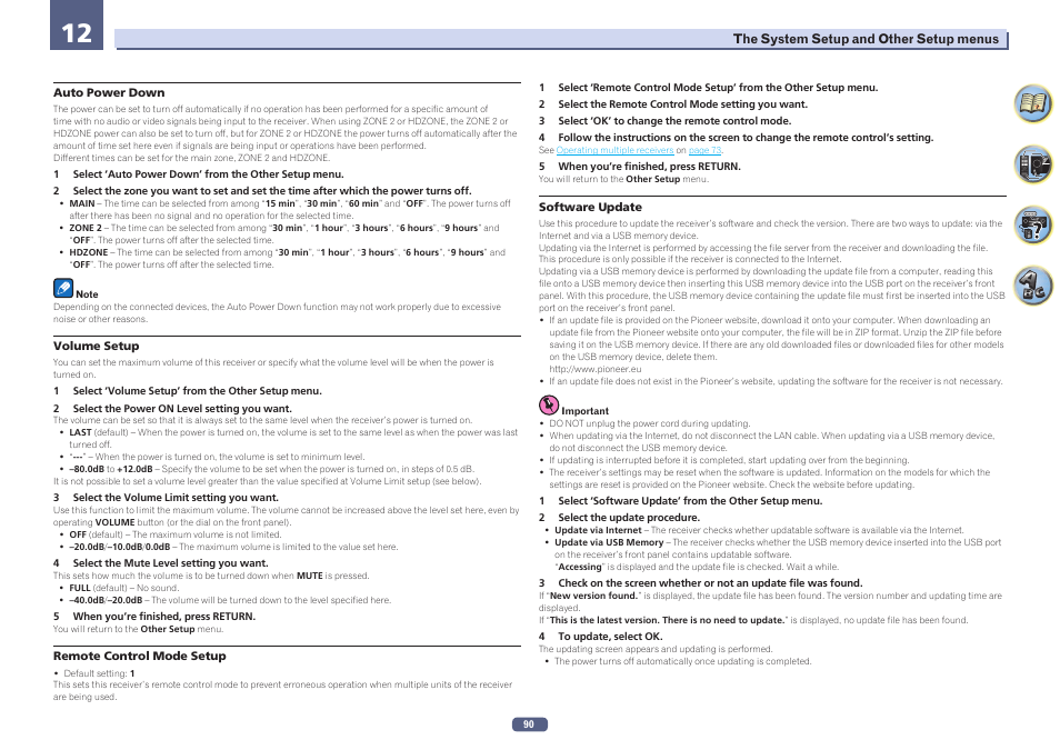 Pioneer SC-1223-S User Manual | Page 90 / 119