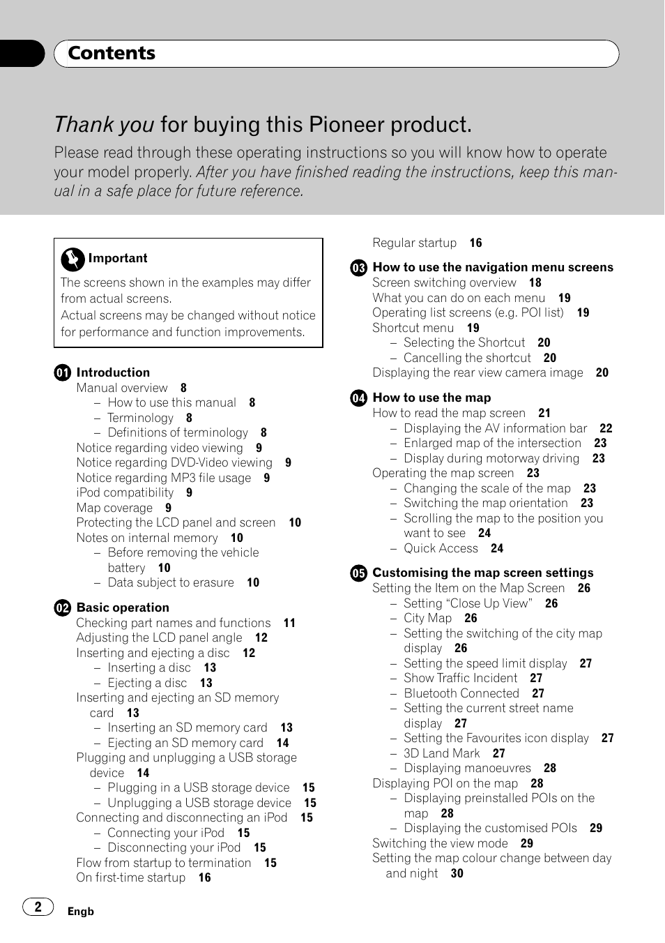 Pioneer AVIC-F10BT User Manual | Page 2 / 180