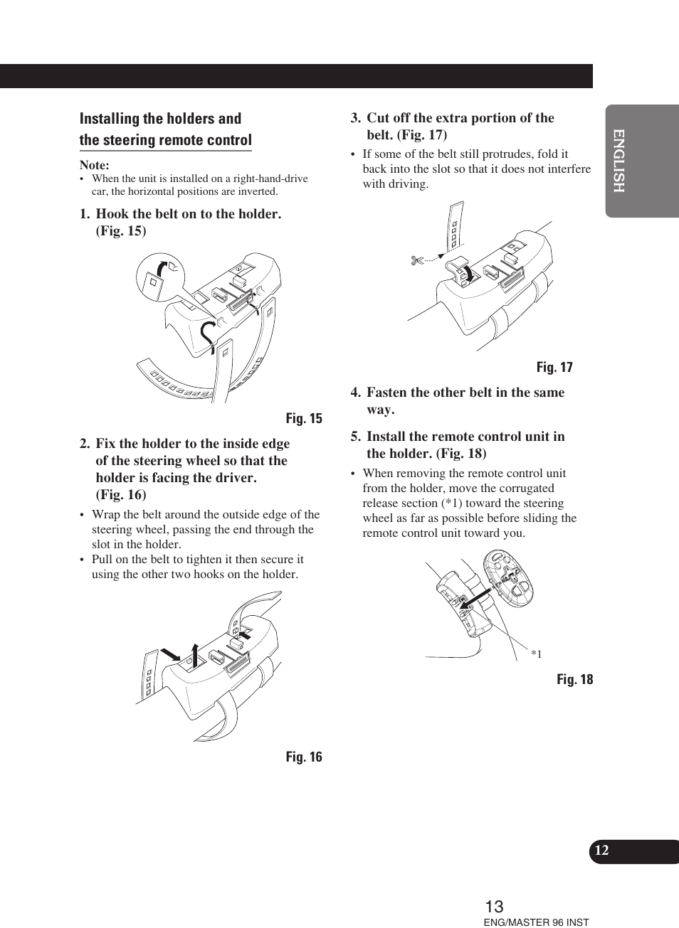 Pioneer DEH-P70BT User Manual | Page 13 / 86