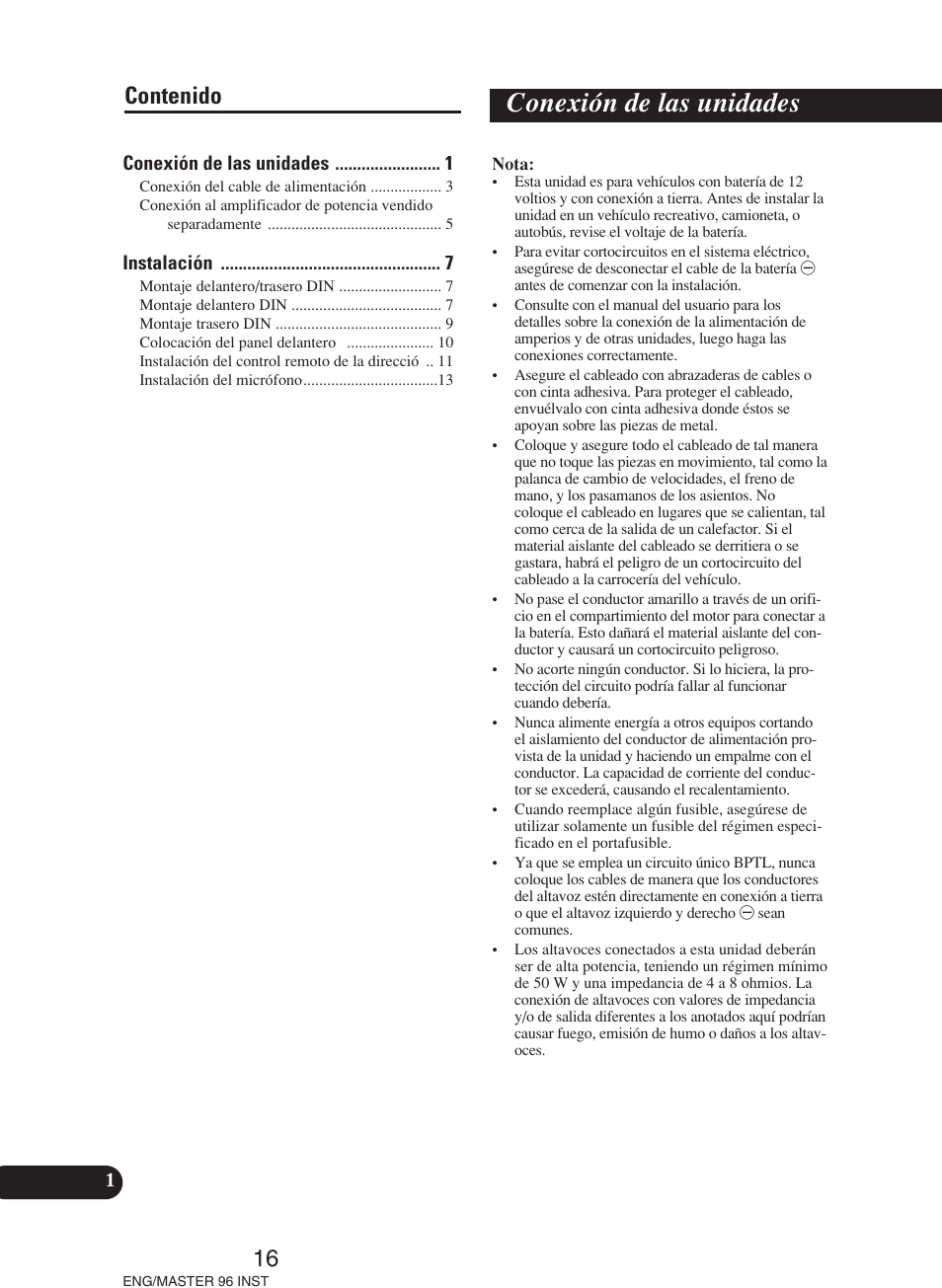 Pioneer DEH-P70BT User Manual | Page 16 / 86