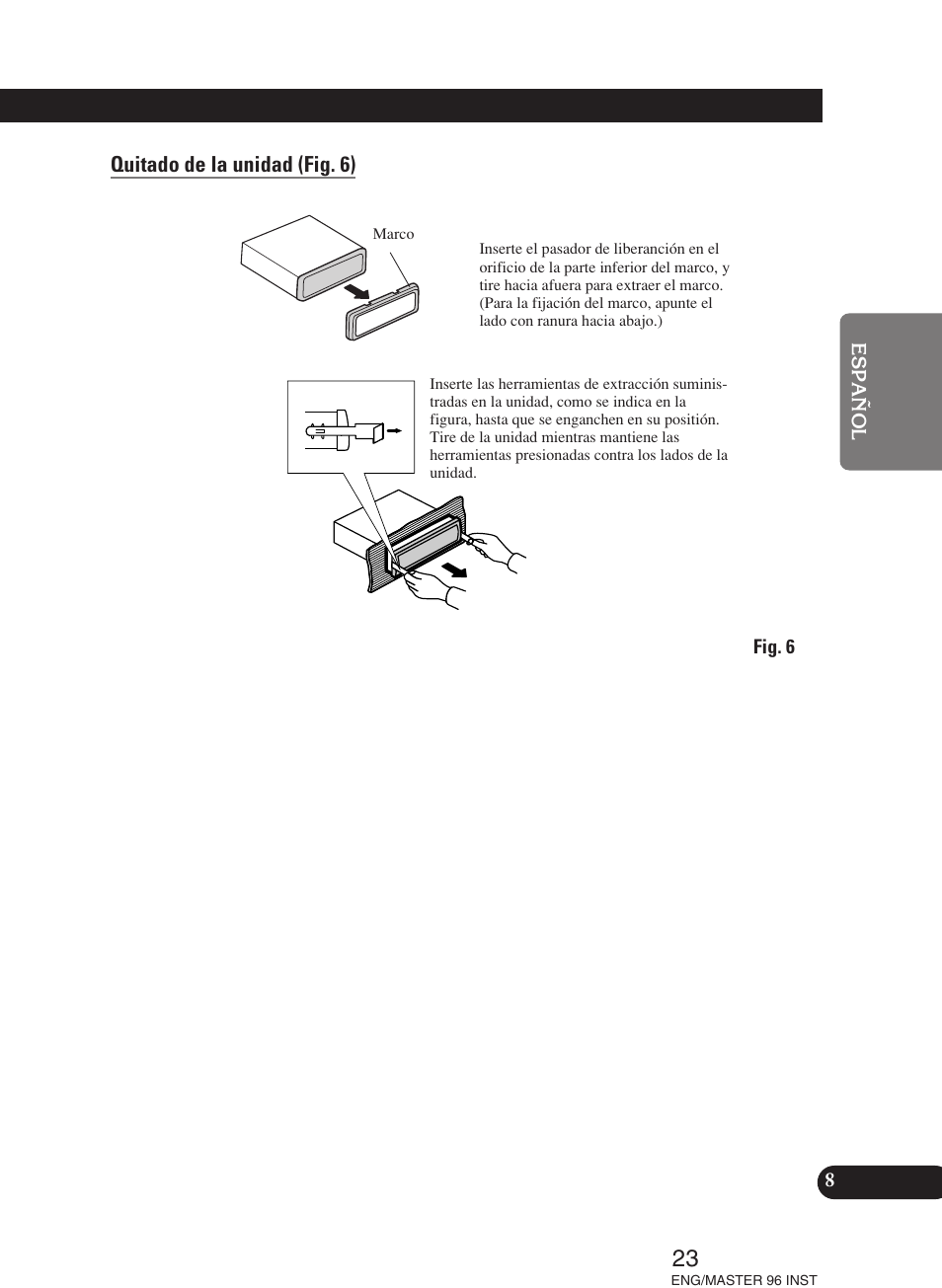 Pioneer DEH-P70BT User Manual | Page 23 / 86