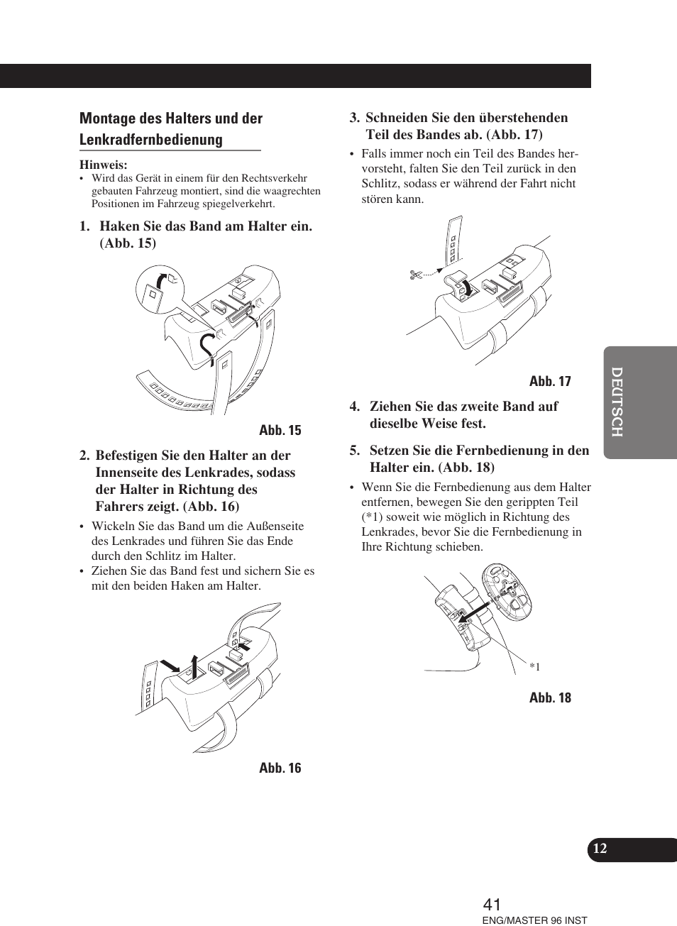 Pioneer DEH-P70BT User Manual | Page 41 / 86