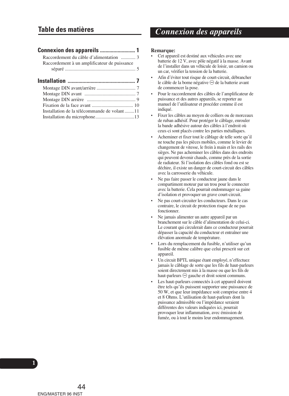 Pioneer DEH-P70BT User Manual | Page 44 / 86