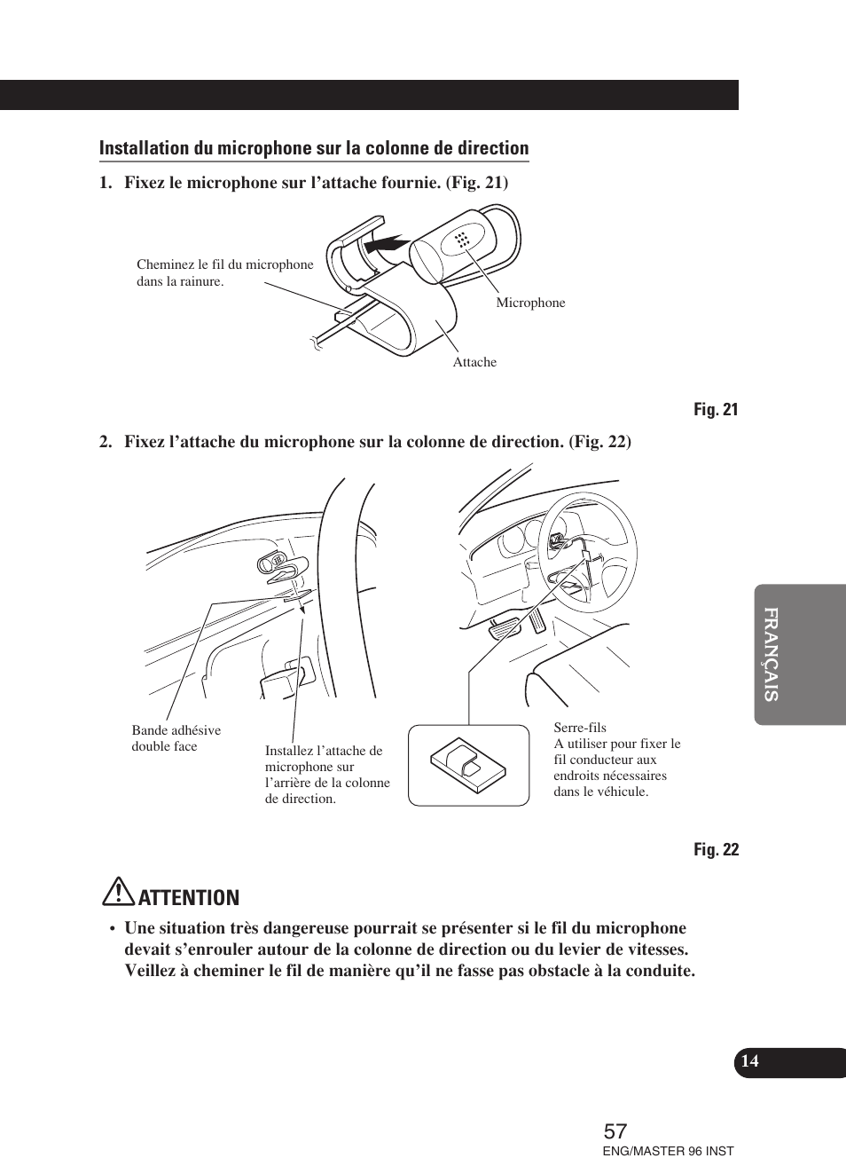 Attention | Pioneer DEH-P70BT User Manual | Page 57 / 86
