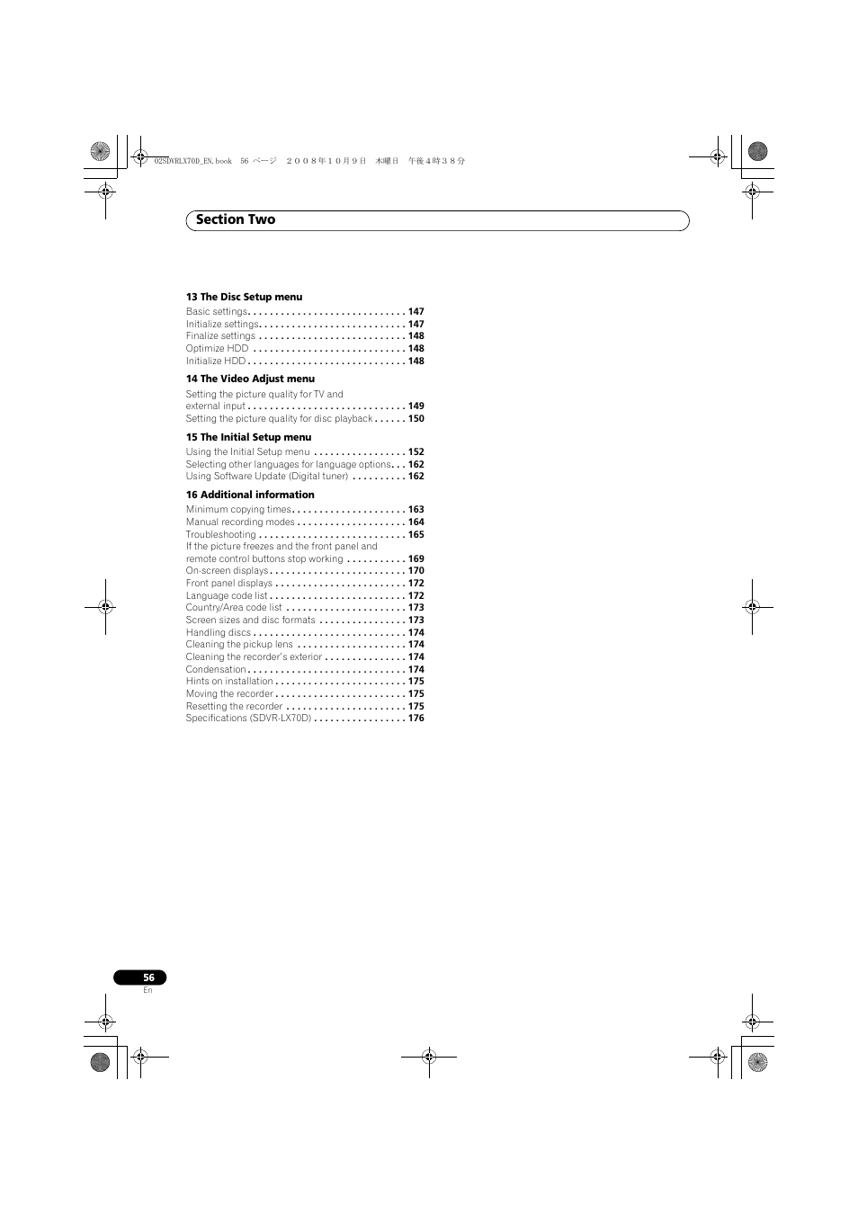 Pioneer LX01 User Manual | Page 56 / 182