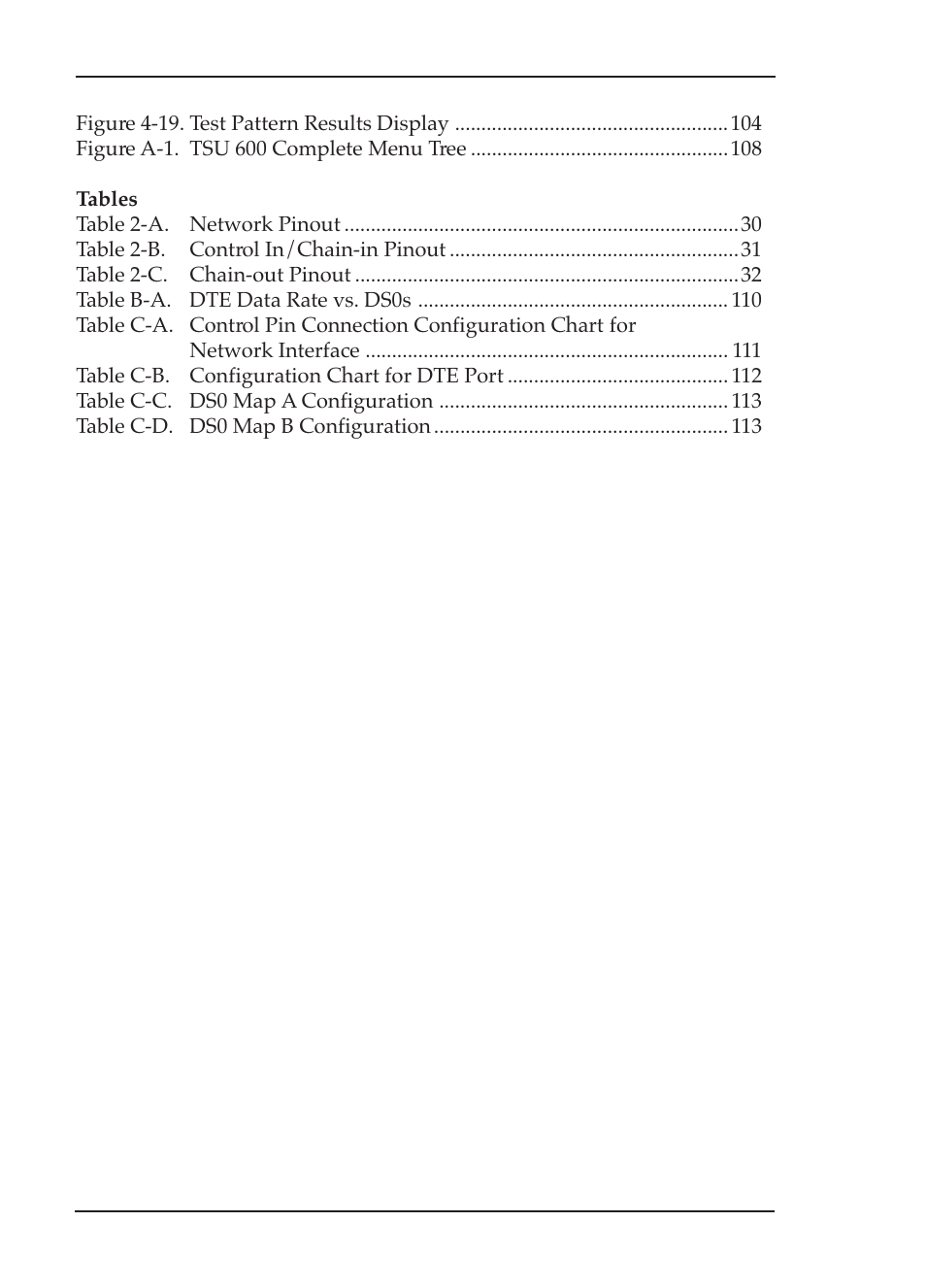 ADTRAN TSU 600 User Manual | Page 12 / 133