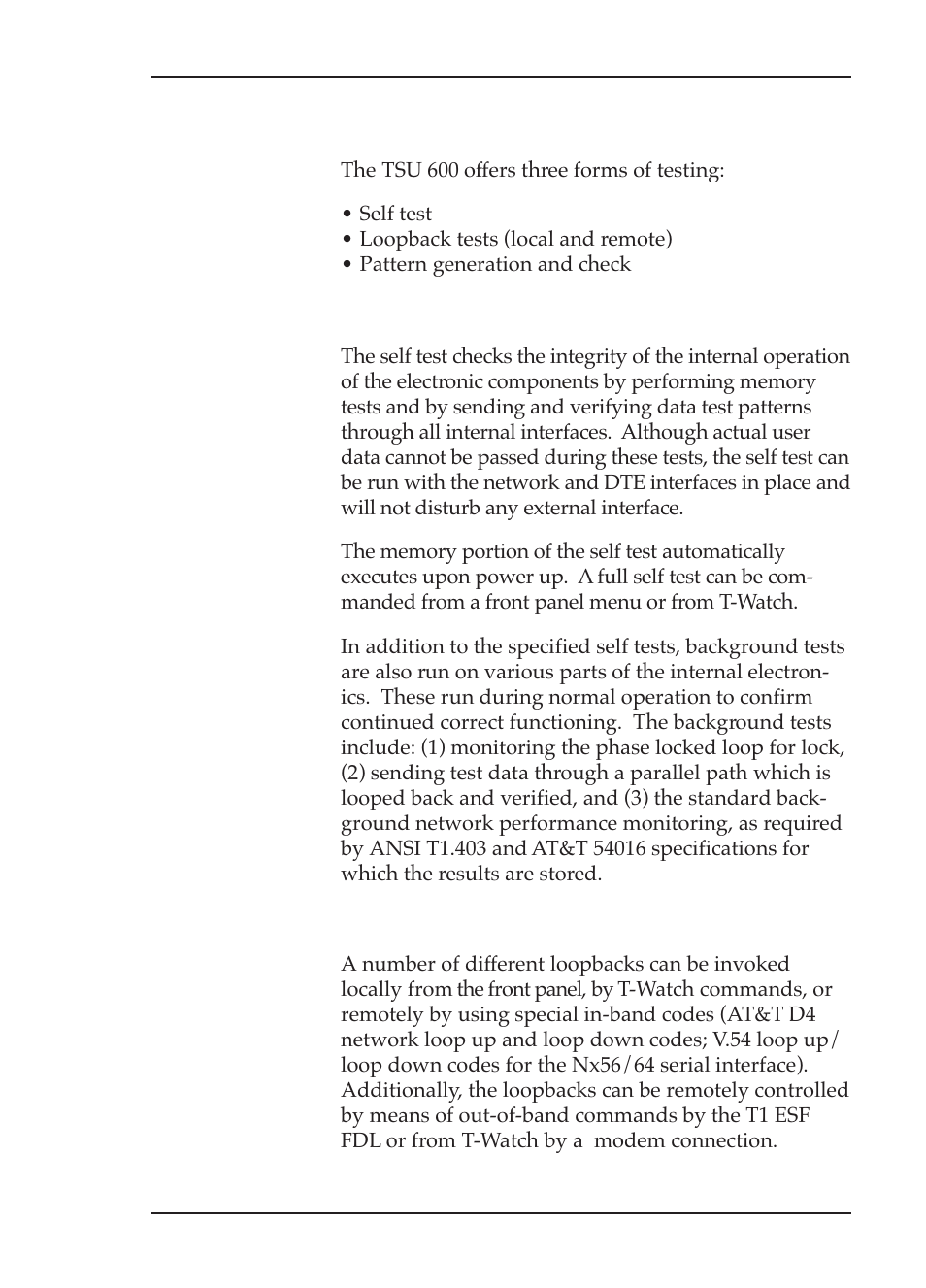 ADTRAN TSU 600 User Manual | Page 29 / 133