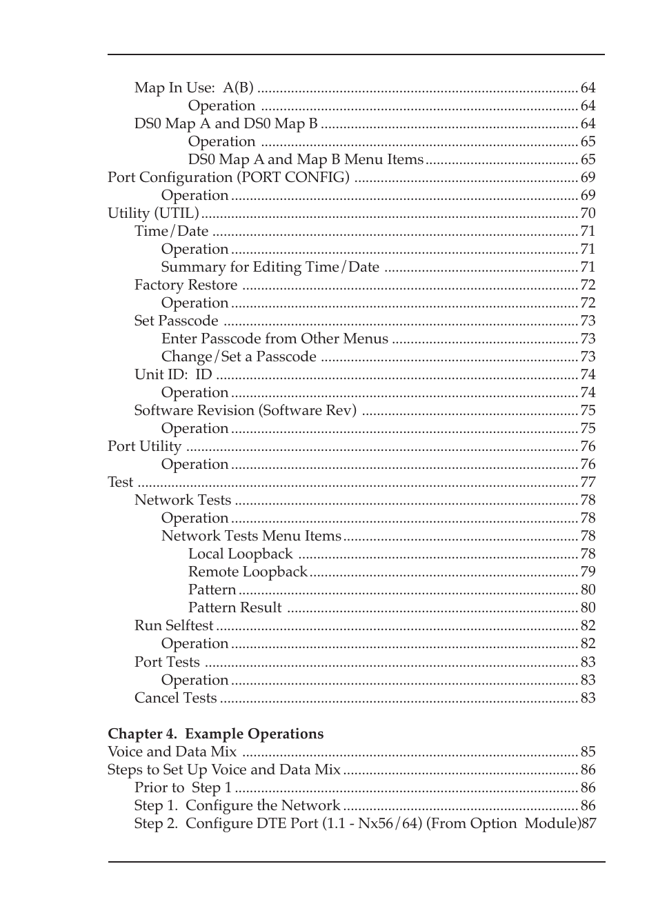 ADTRAN TSU 600 User Manual | Page 9 / 133