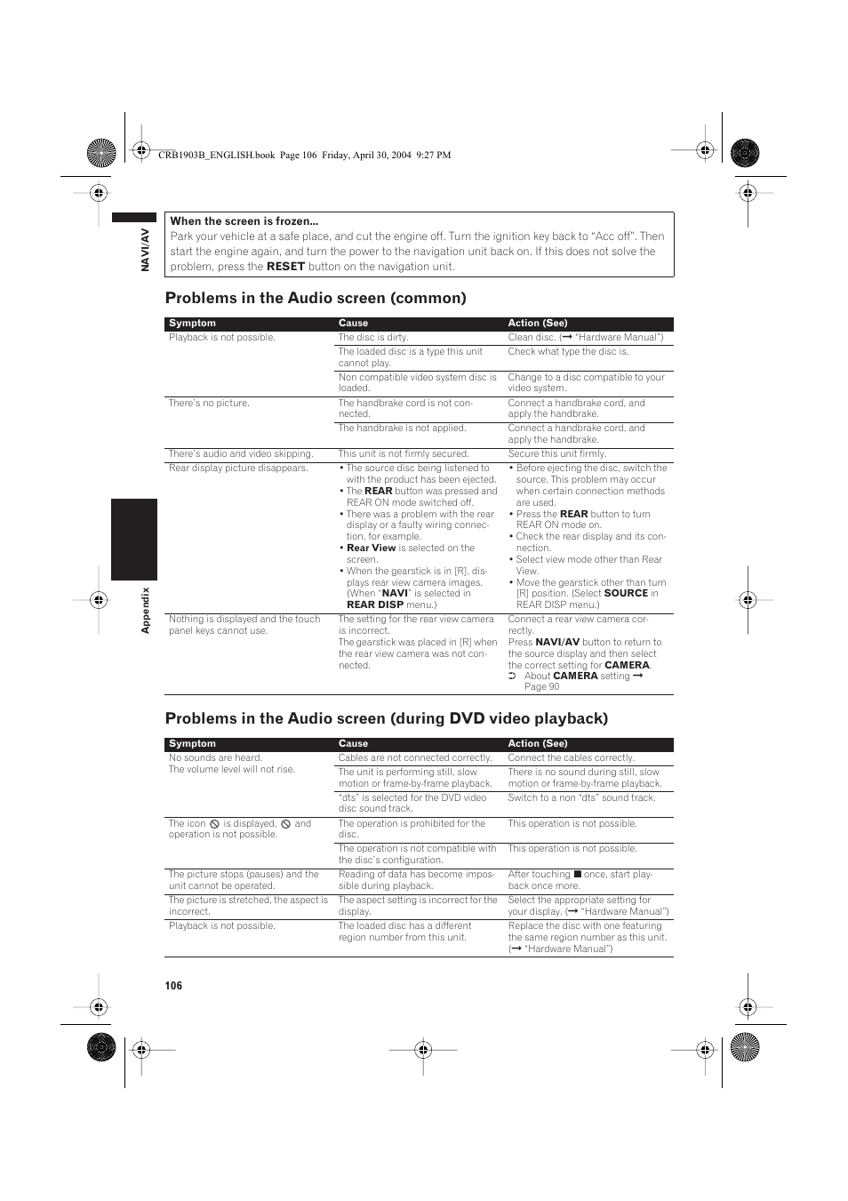 Pioneer AVIC-X1 User Manual | Page 108 / 124
