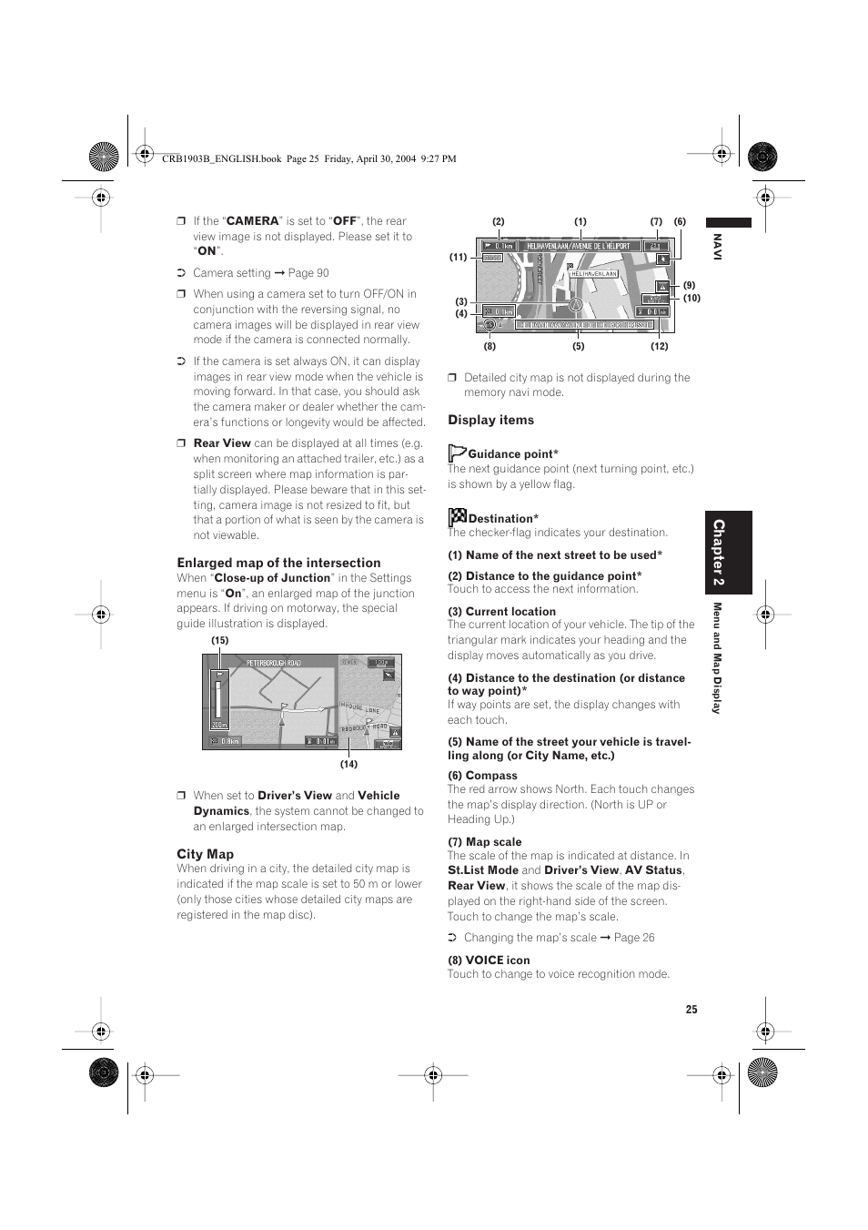 Chapter 2 | Pioneer AVIC-X1 User Manual | Page 27 / 124