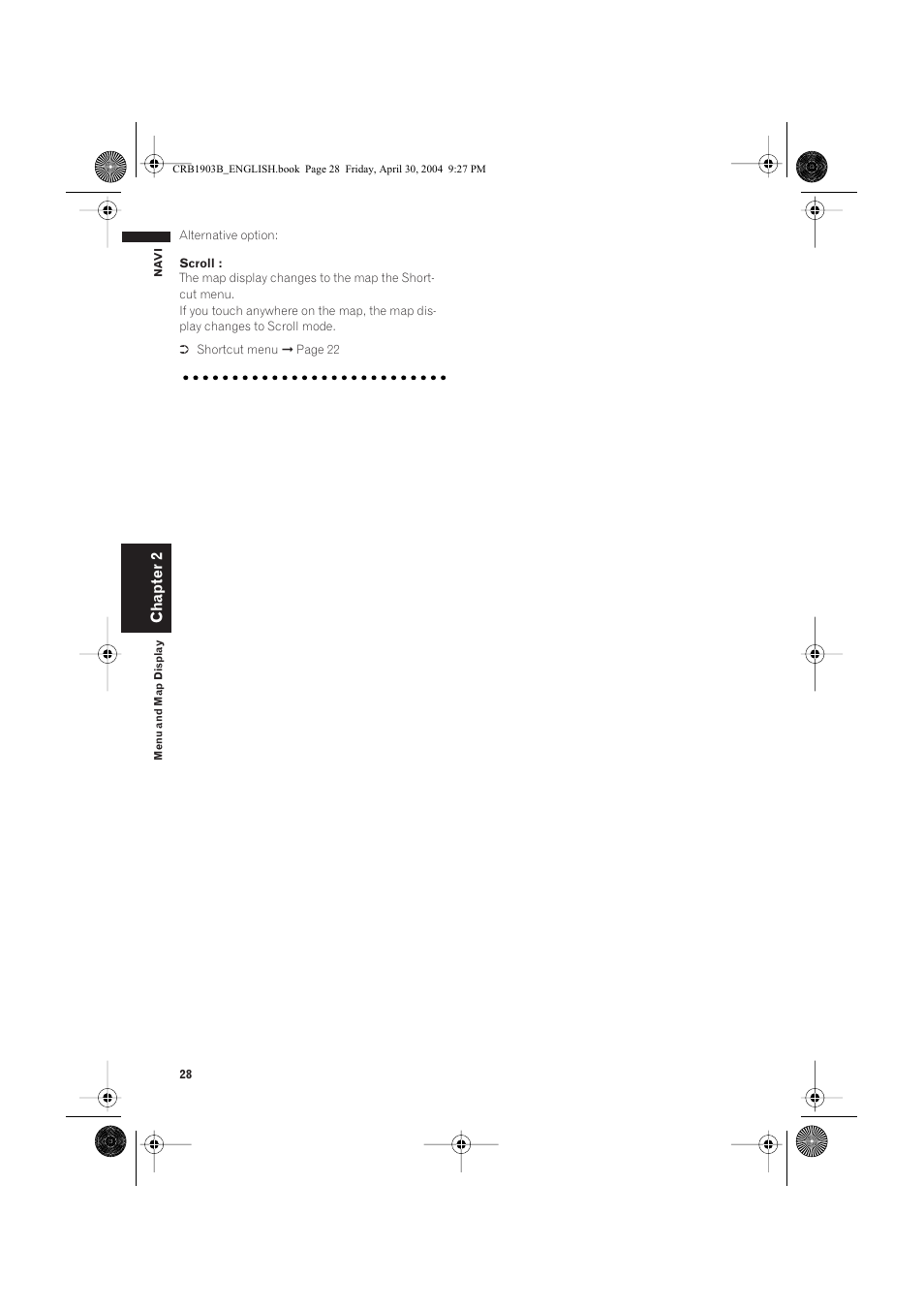 Chapter 2 | Pioneer AVIC-X1 User Manual | Page 30 / 124