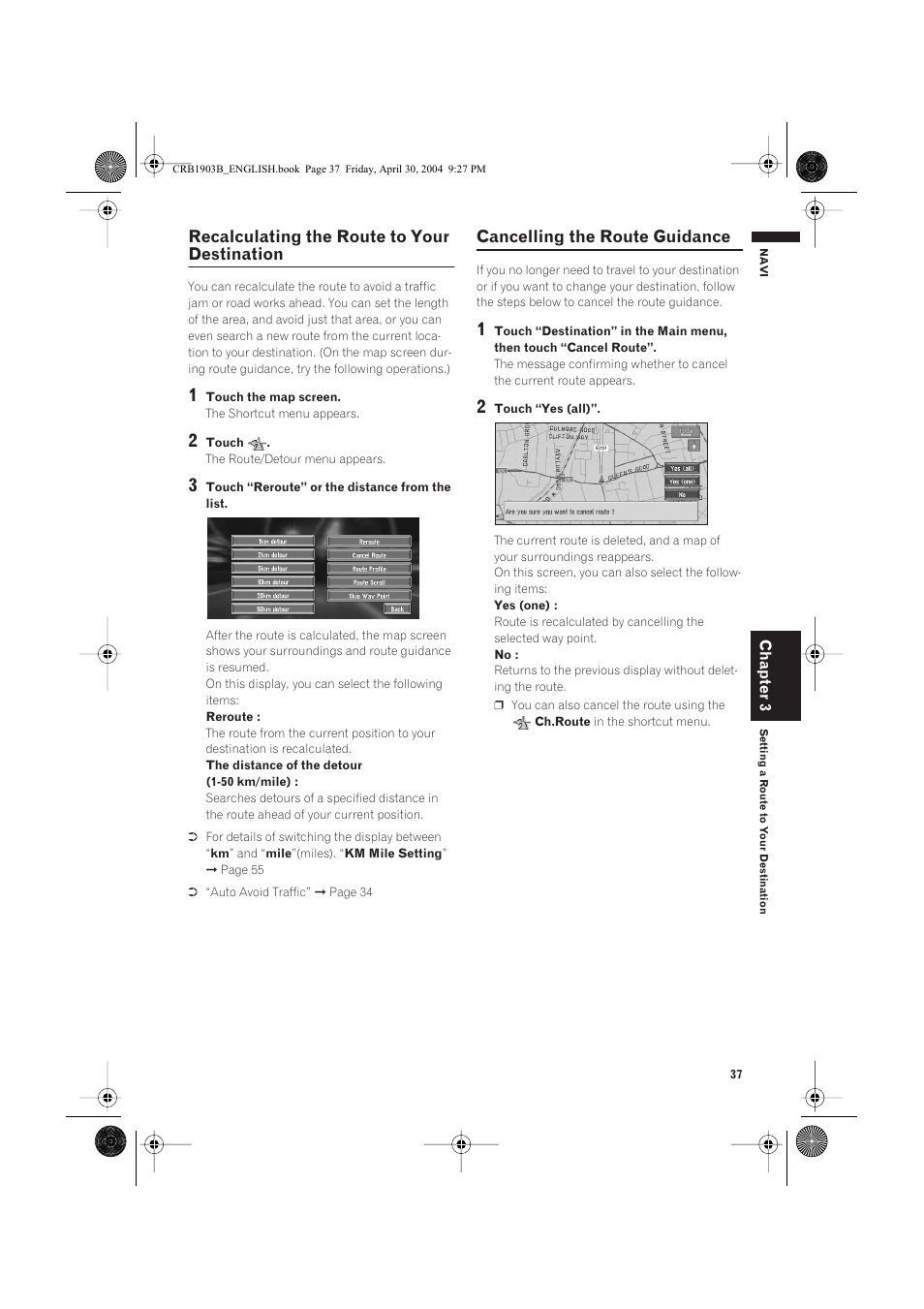 Pioneer AVIC-X1 User Manual | Page 39 / 124