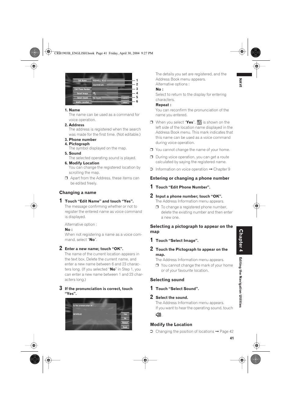 Pioneer AVIC-X1 User Manual | Page 43 / 124