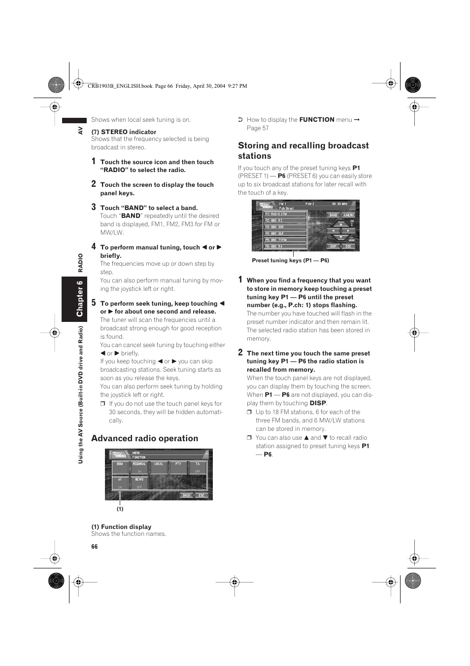 Pioneer AVIC-X1 User Manual | Page 68 / 124