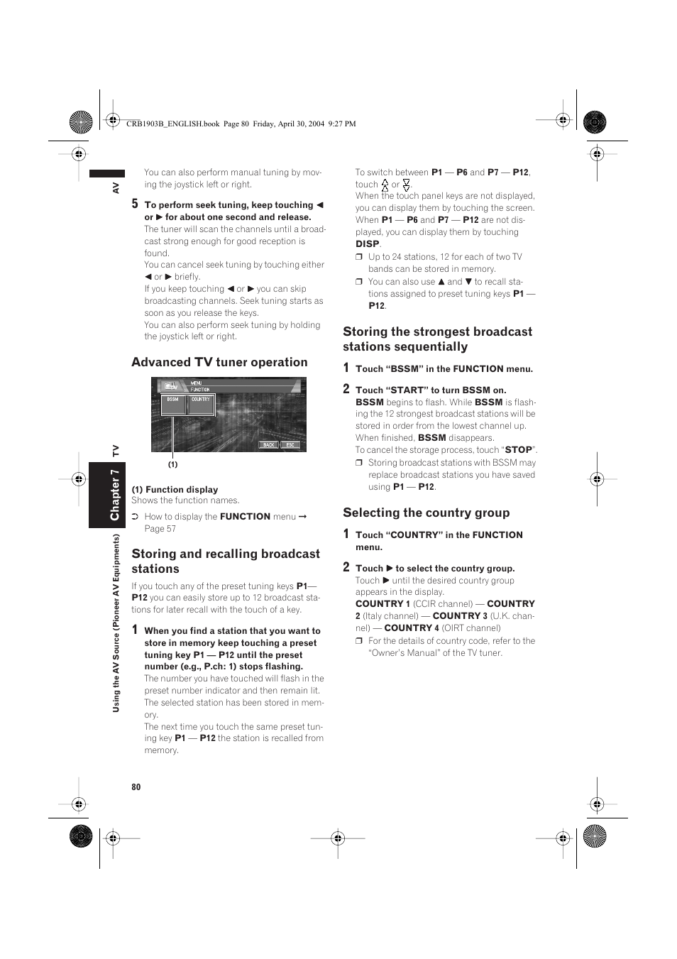 Pioneer AVIC-X1 User Manual | Page 82 / 124
