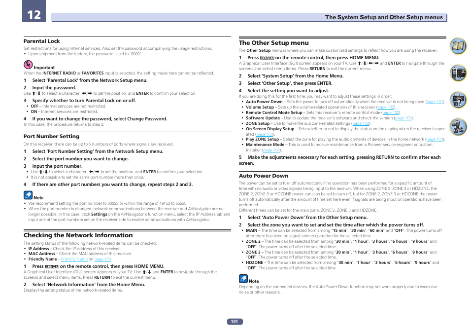 Pioneer SC-LX57-S User Manual | Page 101 / 134