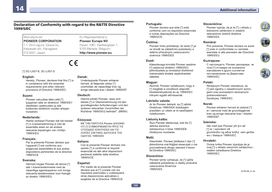 Pioneer SC-LX57-S User Manual | Page 123 / 134