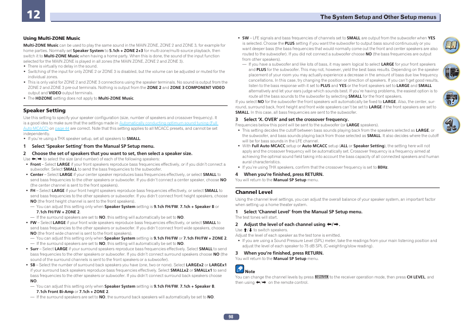 Pioneer SC-LX57-S User Manual | Page 98 / 134