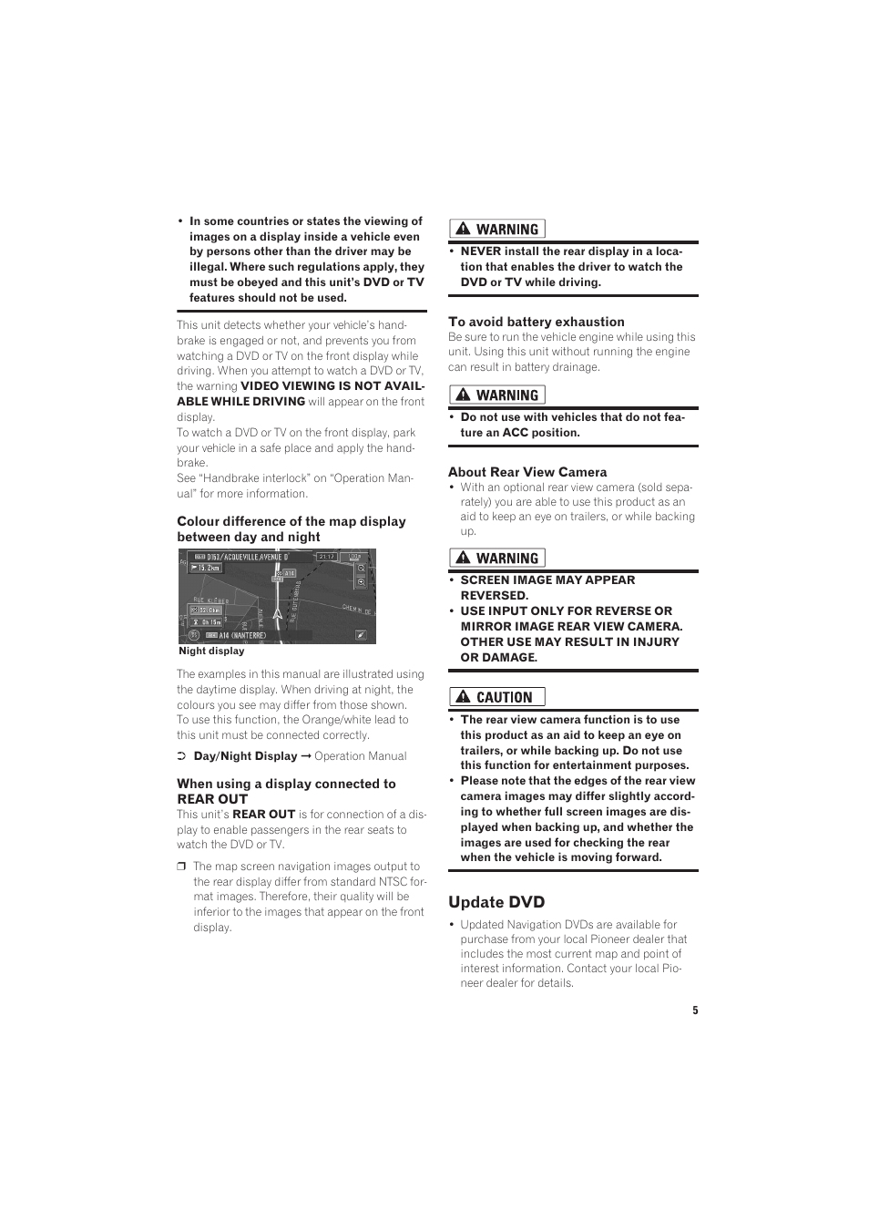 Update dvd | Pioneer AVIC-X1R User Manual | Page 7 / 27