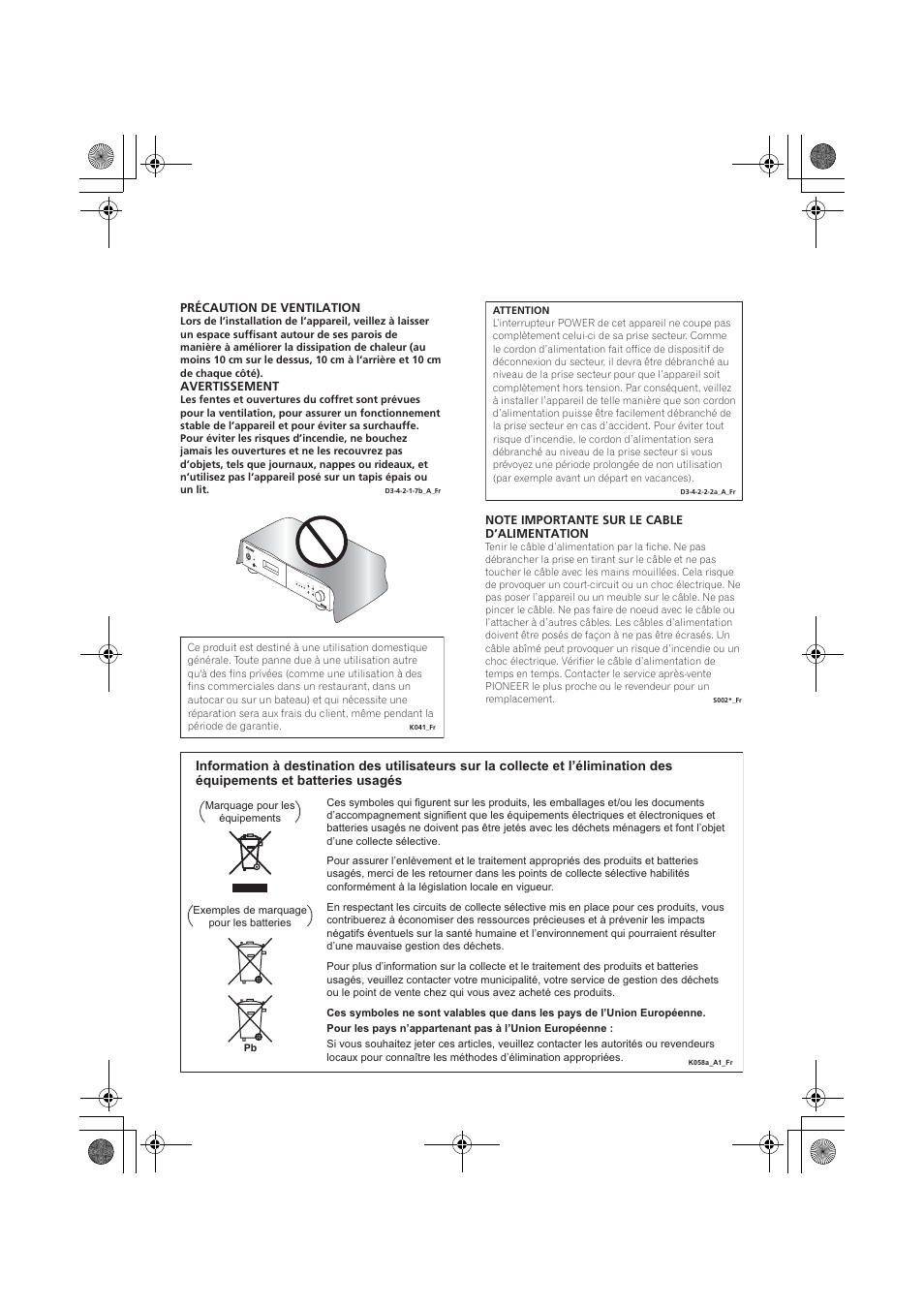 Pioneer F-F6MK2-K User Manual | Page 33 / 182