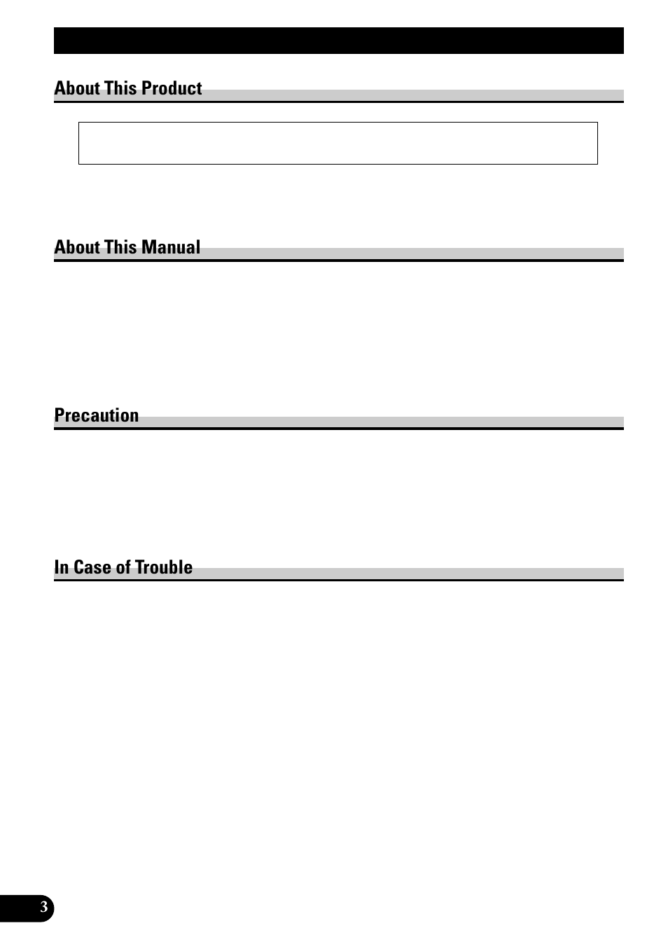 Before using this product, About this product, About this manual | Precaution | Pioneer KEH-1940 User Manual | Page 4 / 88