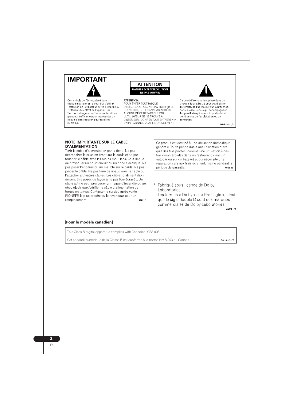 Pioneer SE DIR800C User Manual | Page 28 / 76