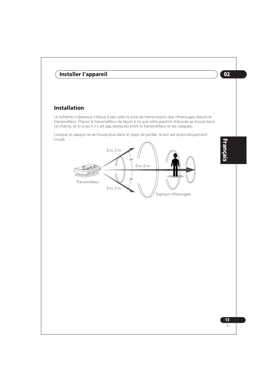 Installation, Fr an ça is, 02 installer l’appareil | Pioneer SE DIR800C User Manual | Page 39 / 76