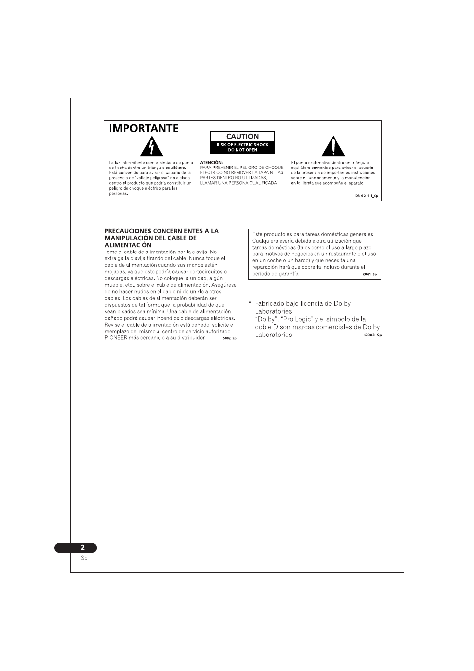 Pioneer SE DIR800C User Manual | Page 52 / 76