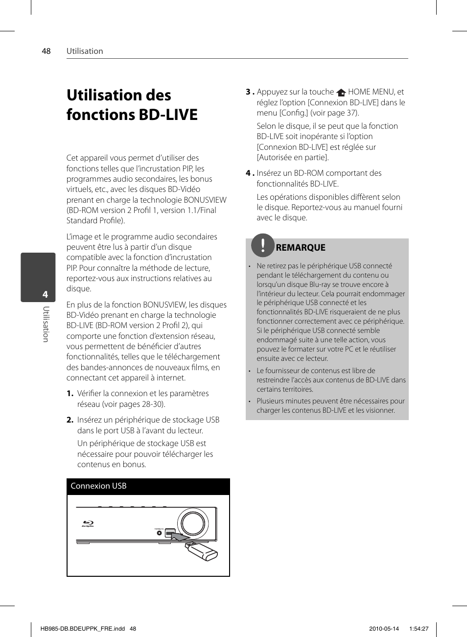 Utilisation des fonctions bd-live | Pioneer BCS-303 User Manual | Page 122 / 448