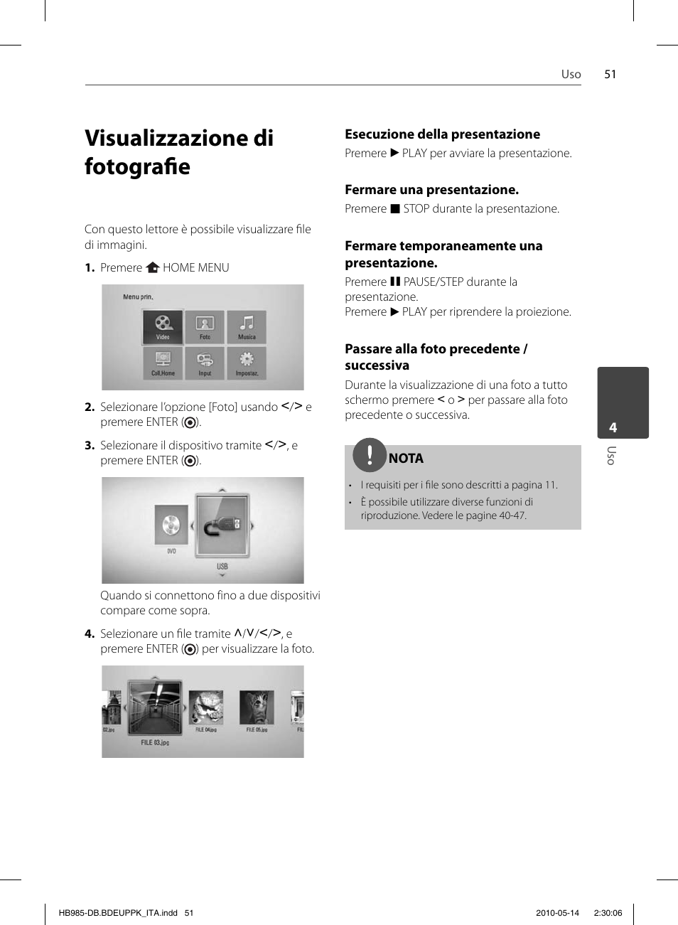 Visualizzazione di fotografi e | Pioneer BCS-303 User Manual | Page 273 / 448