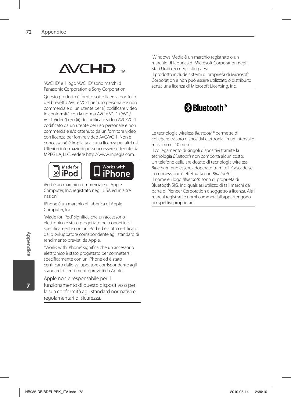 Pioneer BCS-303 User Manual | Page 294 / 448