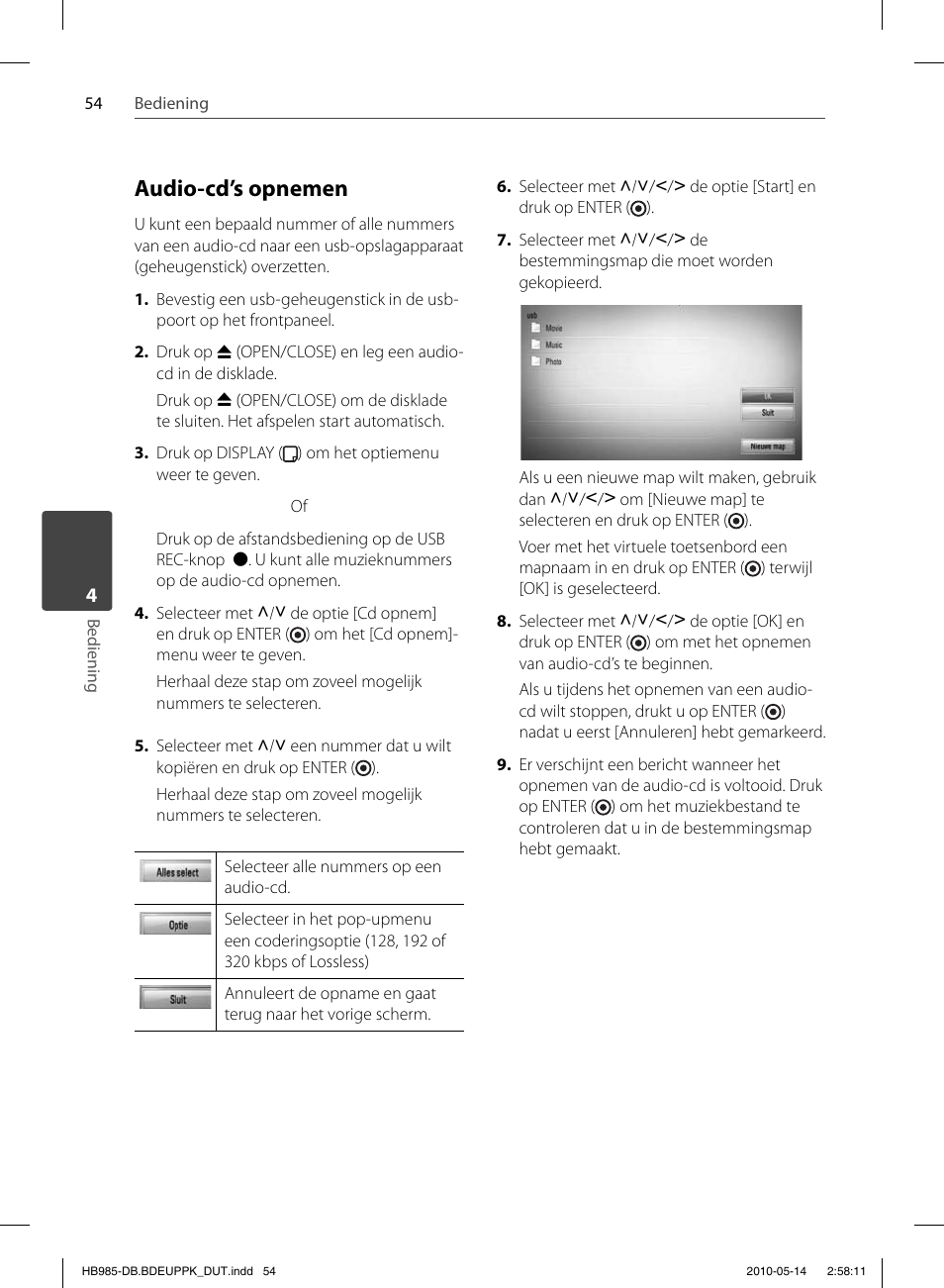 Audio-cd’s opnemen | Pioneer BCS-303 User Manual | Page 424 / 448