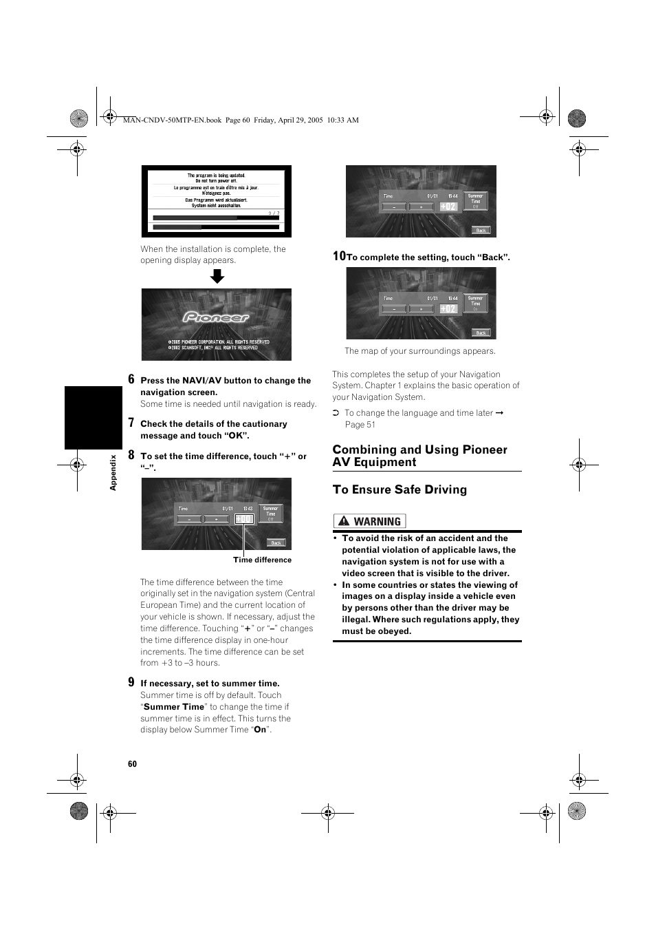 Pioneer CNDV-50MT User Manual | Page 62 / 84