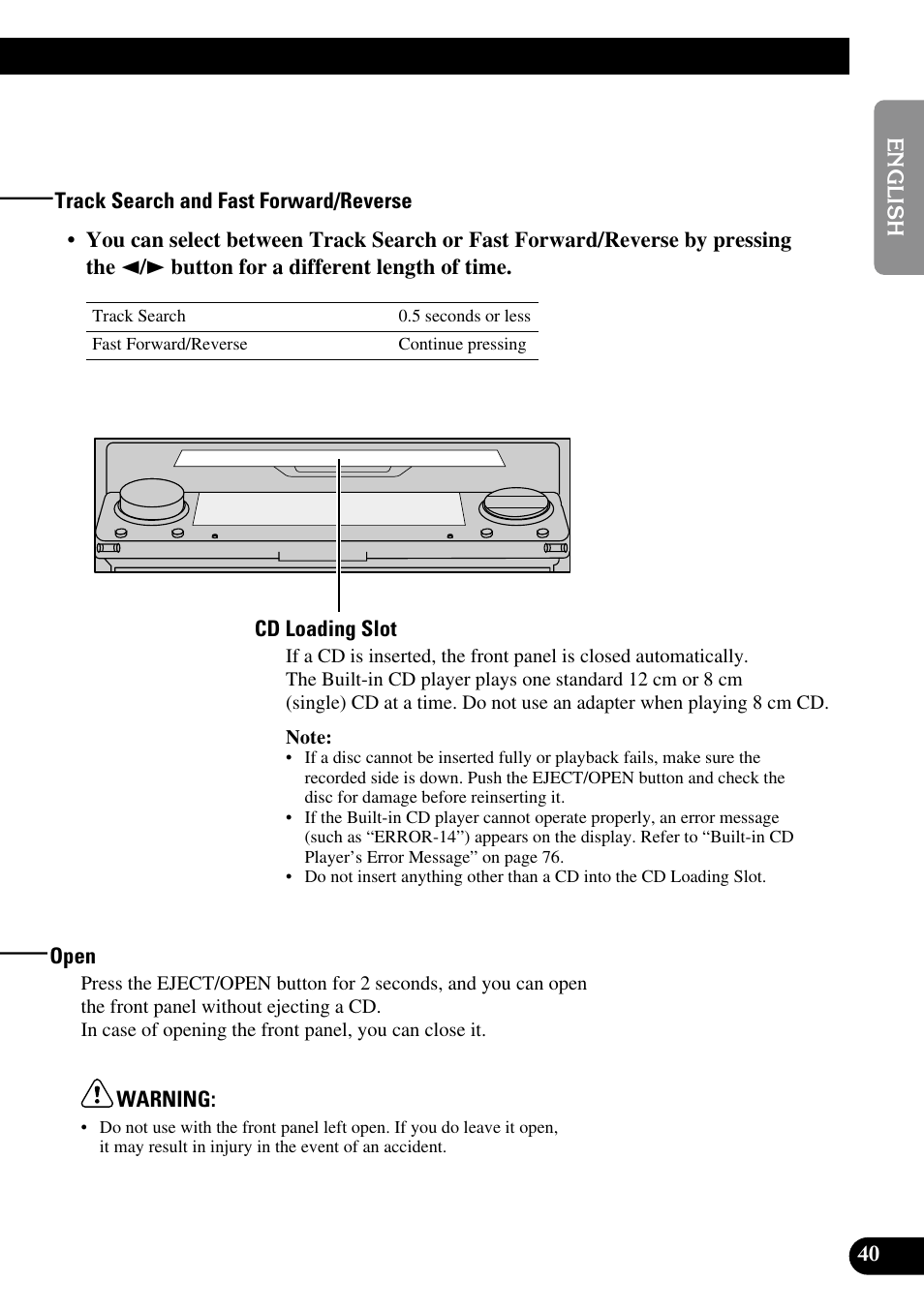 Pioneer RS-D7R User Manual | Page 41 / 91