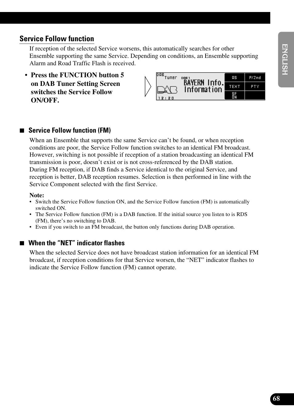 Service follow function | Pioneer RS-D7R User Manual | Page 69 / 91