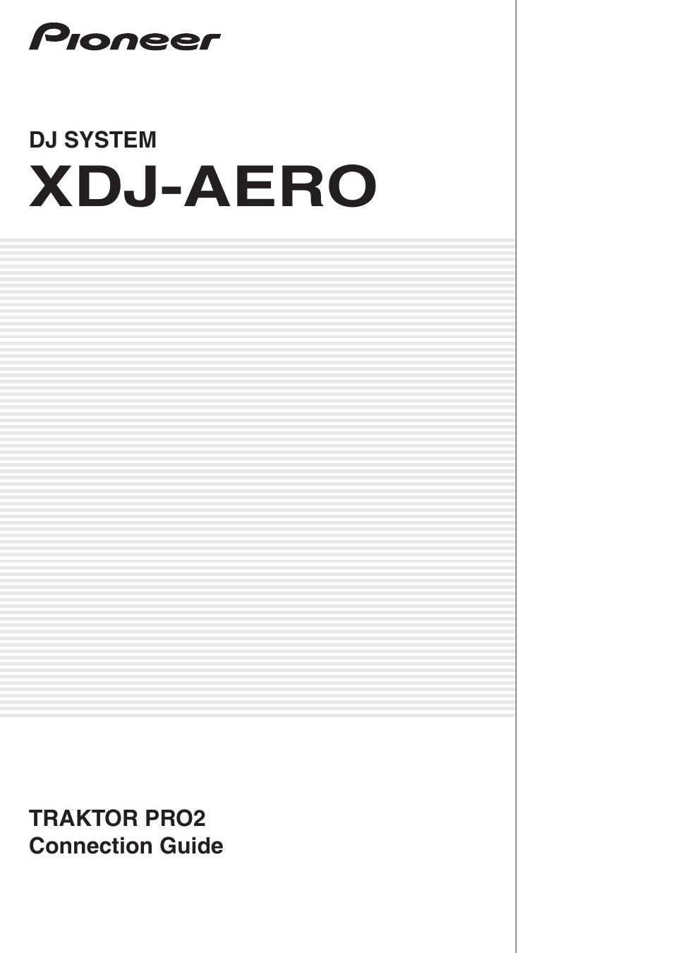 Pioneer XDJ-AERO User Manual | 9 pages