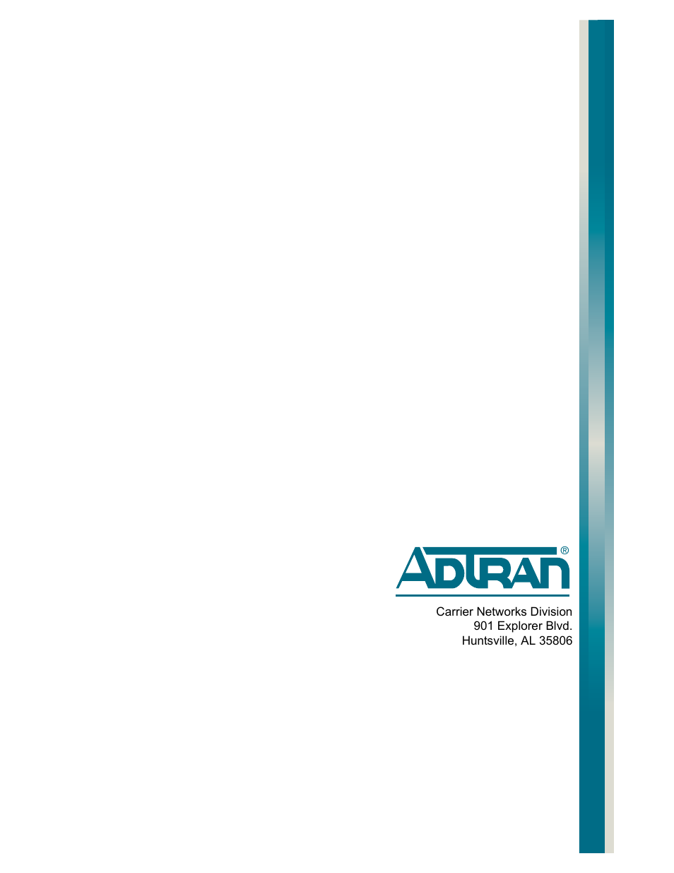 ADTRAN Hub User Manual | Page 20 / 20