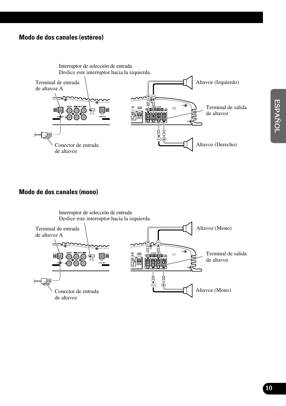 Pioneer GM-X364 User Manual | Page 23 / 76