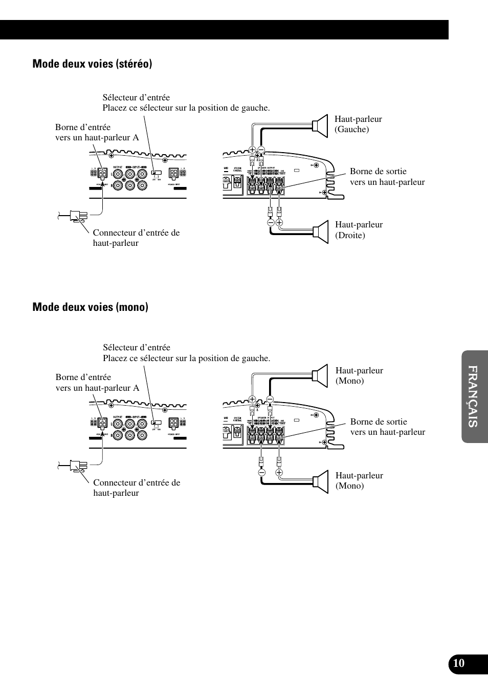 Pioneer GM-X364 User Manual | Page 47 / 76